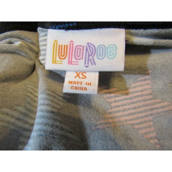 Lularoe Red White Blue Stars Patriotic Americana Tunic Top XS - Picture 5 of 5